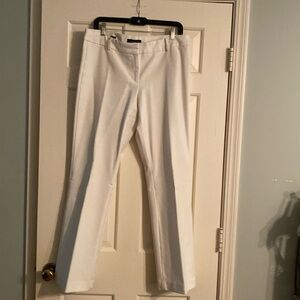 Talbots white slacks